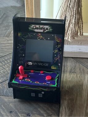 Galaga My Arcade Video Game Travel Mini Arcade VTG 80’s Gaming tested works!
